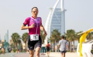 Daniela Ryf en el IRONMAN 70.3 Dubai