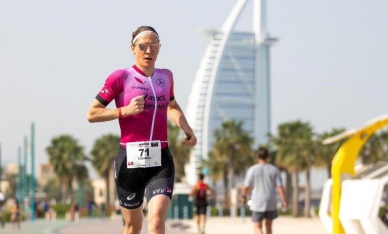 Daniela Ryf bei IRONMAN 70.3 Dubai