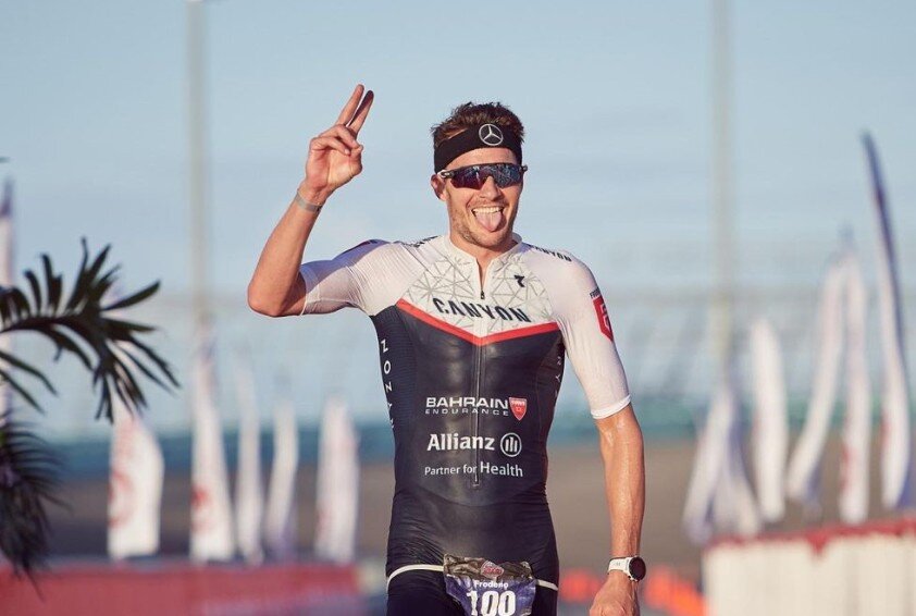Jan Frodeno ganando el Challenge Miami