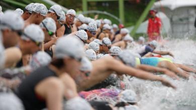 Salida natación del Challenge Taiwan