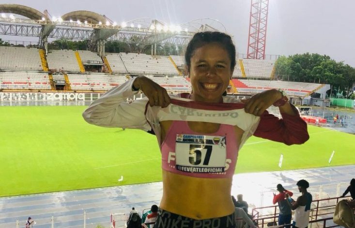 Joselyn Brea Rekord für Venezuela und nahe am olympischen Minimum