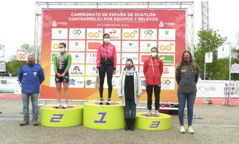 podium Femenino Relevos Alcobendas 202