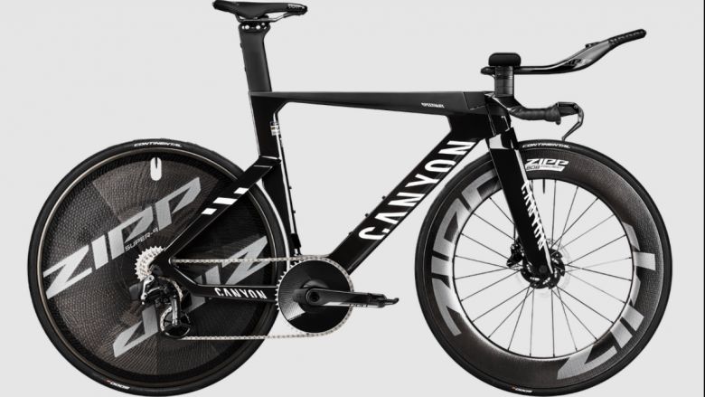 New Canyon SPEEDMAX CFR TT DISC bike