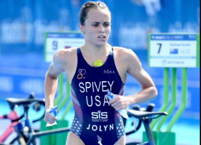 Triathlete Taylor Spivey lost all luggage