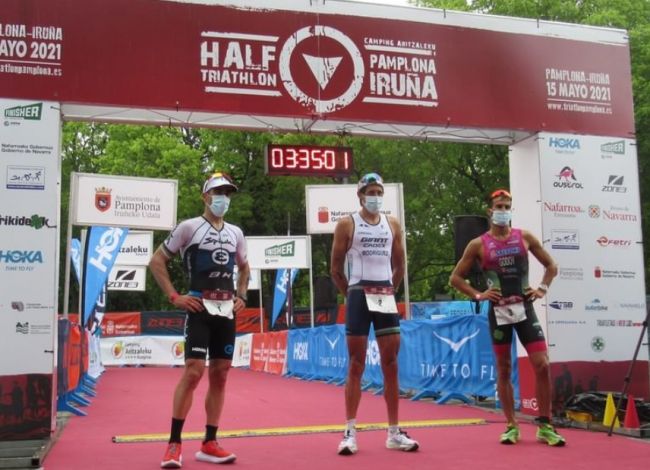 Ergebnisse Halber Triathlon Pamplona Iruña 2021