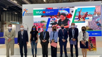 Presentación Campeonato Europa Triatlón Valencia en FITUR