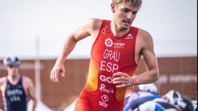 Genis Grau third in the Lisbon Triathlon World Cup