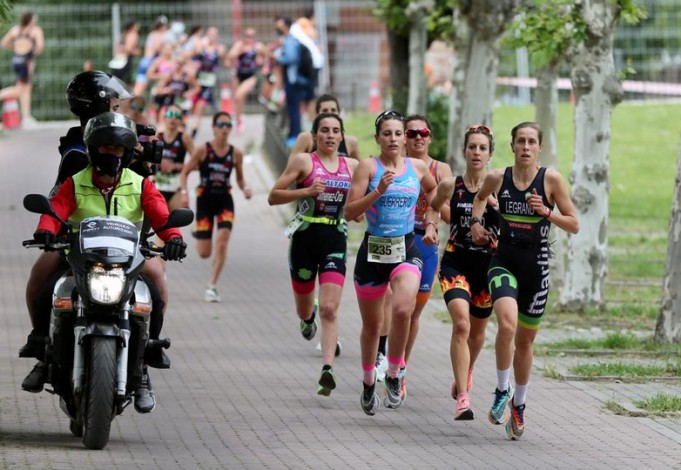 Épreuve féminine du championnat d'Espagne de duathlon par clubs