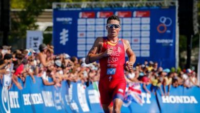 Javier Gómez Noya returns to compete in the WTS Leeds