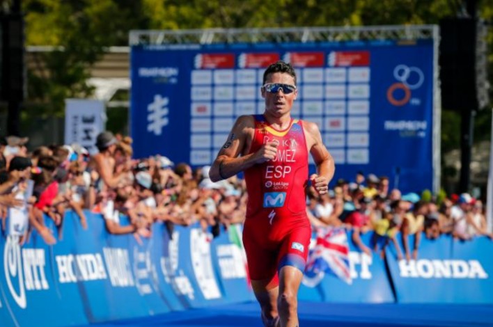 Javier Gómez Noya returns to compete in the WTS Leeds