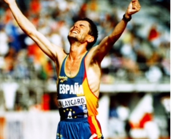 Martín Fiz at the Olympic Games