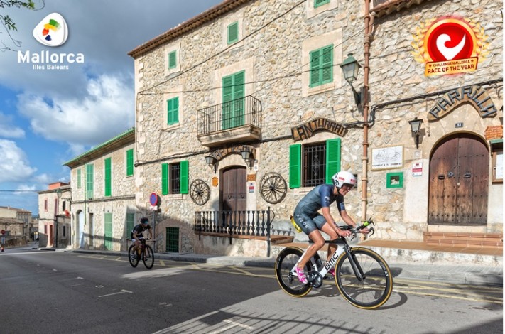 Cycling segment of the Challenge Paguera