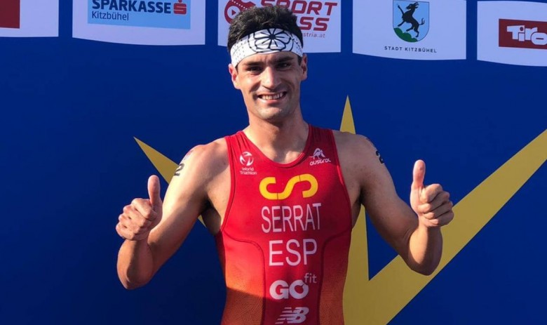 Antonio Serrat runner-up in Europe Sprint Triathlon in Kitzbühel