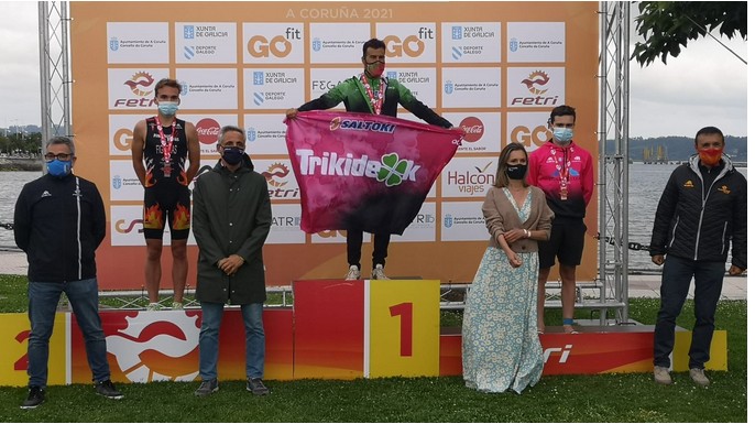 Podium FETRI ACoruña Première Division Hommes