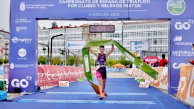 Cidade de Lugo Fluvial vence Campeonato #Spain de #Triathlon em Revezamento Misto