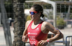 Sara Pérez kämpft um die Medaillen bei der Triathlon-Europameisterschaft in Deutschland