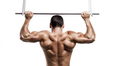 Pull-ups, exercice des nageurs