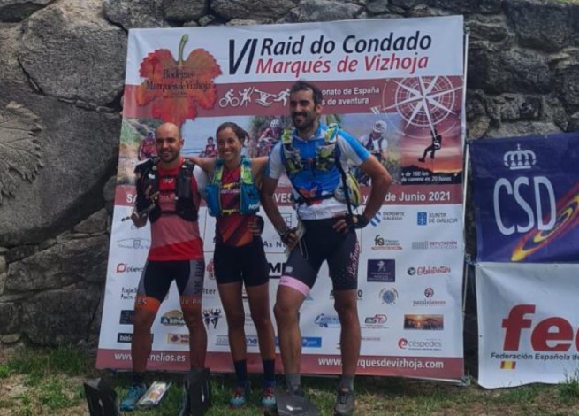 Saleta Castro Zweiter in Spanien bei Adventure Raids