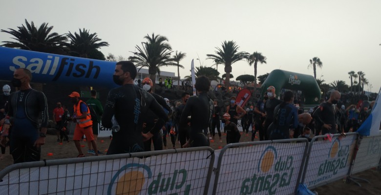 IRONMAN Lanzarote 2021 Abflugvideo der Altersgruppe