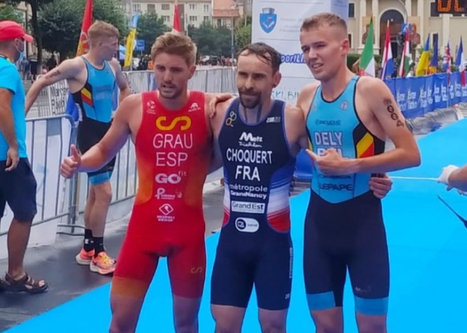 Genis Grau Secondo classificato agli Europei di Duathlon