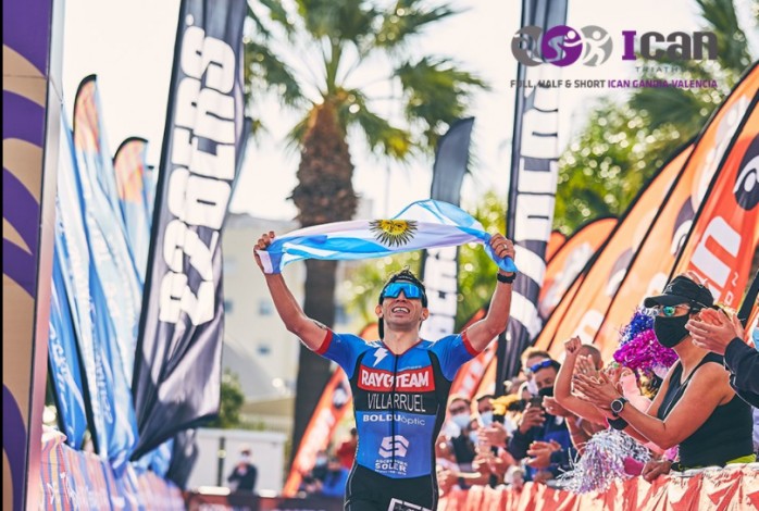 ICAN Triathlon Gandia 2021 exibe o pôster Esgotado 4 meses antes do teste