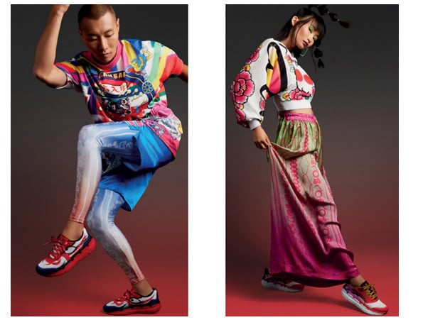 Modelos con las Skechers Kansaïyamamoto