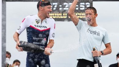Los tiempos de Jan Frodeno y Lionel Sanders en el Tri Battle