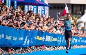 Triathlete Jelle Geens is left out of individual events