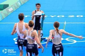 Il Regno Unito vince il triathlon a staffetta mista alle Olimpiadi di Tokyo