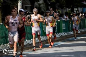 The photos of the triathlon of the Tokyo Olympics