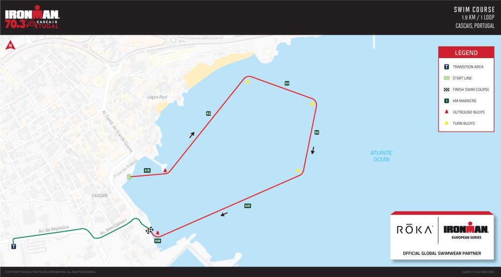 Nuevos circuitos para el IRONMAN Portugal ,IM-703Portugal-2021-swim-course-01-1-1024x567