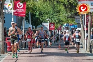 Running segment of the Challenge Paguera Mallorca