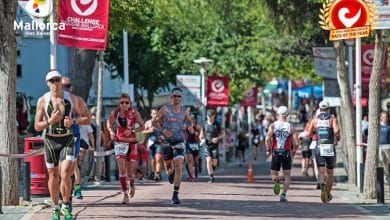 Segmento de carrera a pie del Challenge Paguera Mallorca