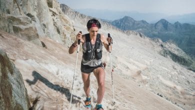 Oihana Kortazar record subida y bajada aneto