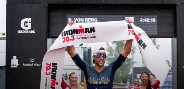 Daniela Ryf y Rudy Von Berg ganan el IRONMAN 70.3 Switzerland - IRONMAN Noticias Triatlón Rudy Von Berg ganando el IRONMAN IRONMAN 70.3 Switzerland