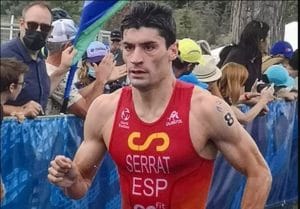 Antonio Serrat 8e au championnat du monde de triathlon
