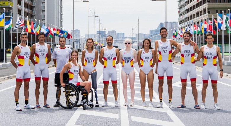 The Paratriarmada, ready for the Tokyo Paralympic Games