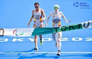Susana Rodríguez avec Sara Loehr en or aux Jeux paralympiques de Tokyo