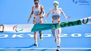 Susana Rodríguez avec Sara Loehr en or aux Jeux paralympiques de Tokyo