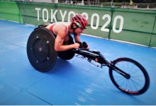 Eva Moral bronze medal in the Olympic Paratriathlon