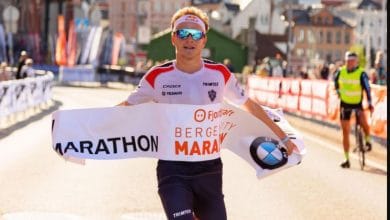 Kristian Blumment gana la media maratón de Bergen