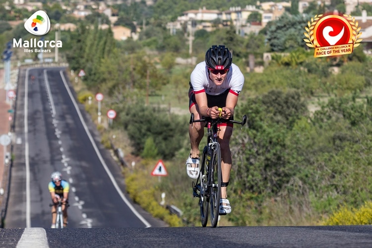 Segmento ciclistico del Challenge Peguera Mallorca