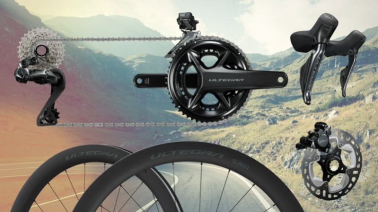 ULTEGRA R8100 Gruppe erreicht 12 Geschwindigkeiten mit kabelloser Shift-Funktion