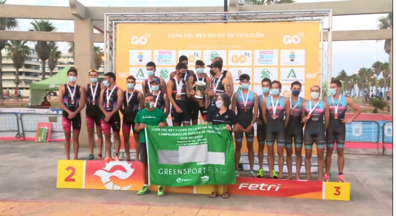 männliches Königspokal-Podium