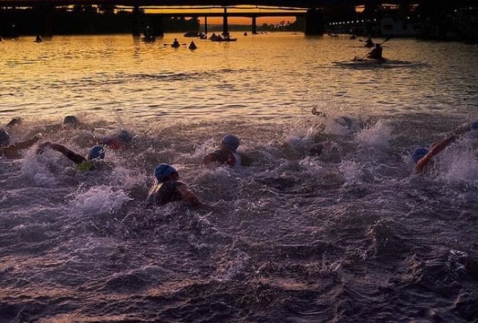 Ein Triathlet stirbt beim IRONMAN 70.3 in Augusta