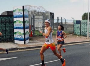 Lucy Charles na Maratona de Londres