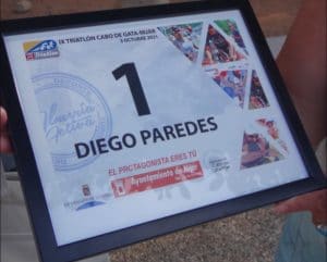Il triathlon di Cabo de Gata ritira il numero uno in memoria di Diego Paredes
