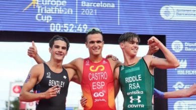 David Castro wins the Barcelona European Cup