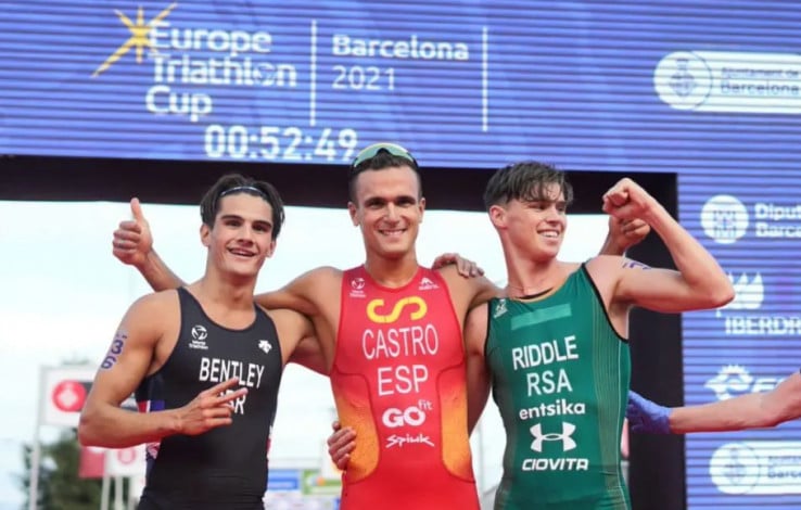 David Castro wins the Barcelona European Cup