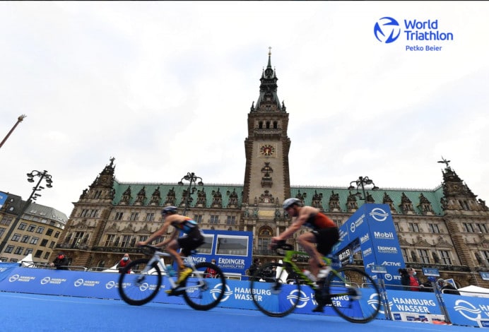 Worldtriathlon/ ciclismo en un triatlón